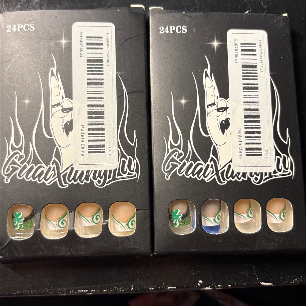 Two (2) Sets of Press on Nails